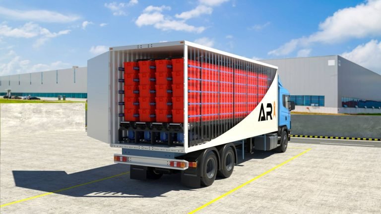 ARi - Automated Truck Loading Systems (ATLS) - Logistics Solutions - Bin Conveyor